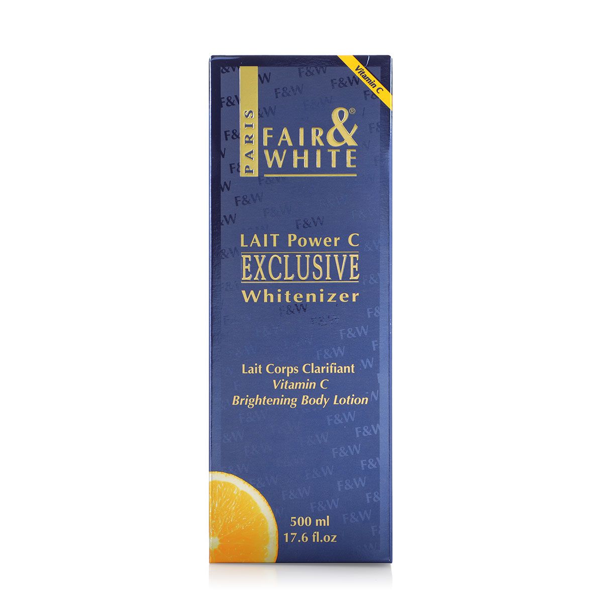 FAIR&WHITE EXCLUSIVE WHITENIZER VIT C BRIGHTENING BODY LOTION 500ML