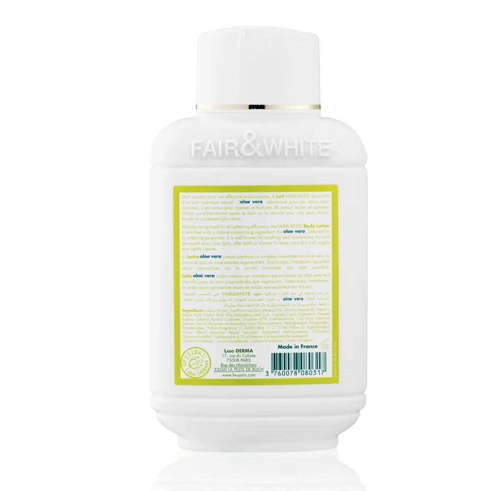 FAIR&WHITE ORIGINAL ALOE VERA BODY LOTION 485M